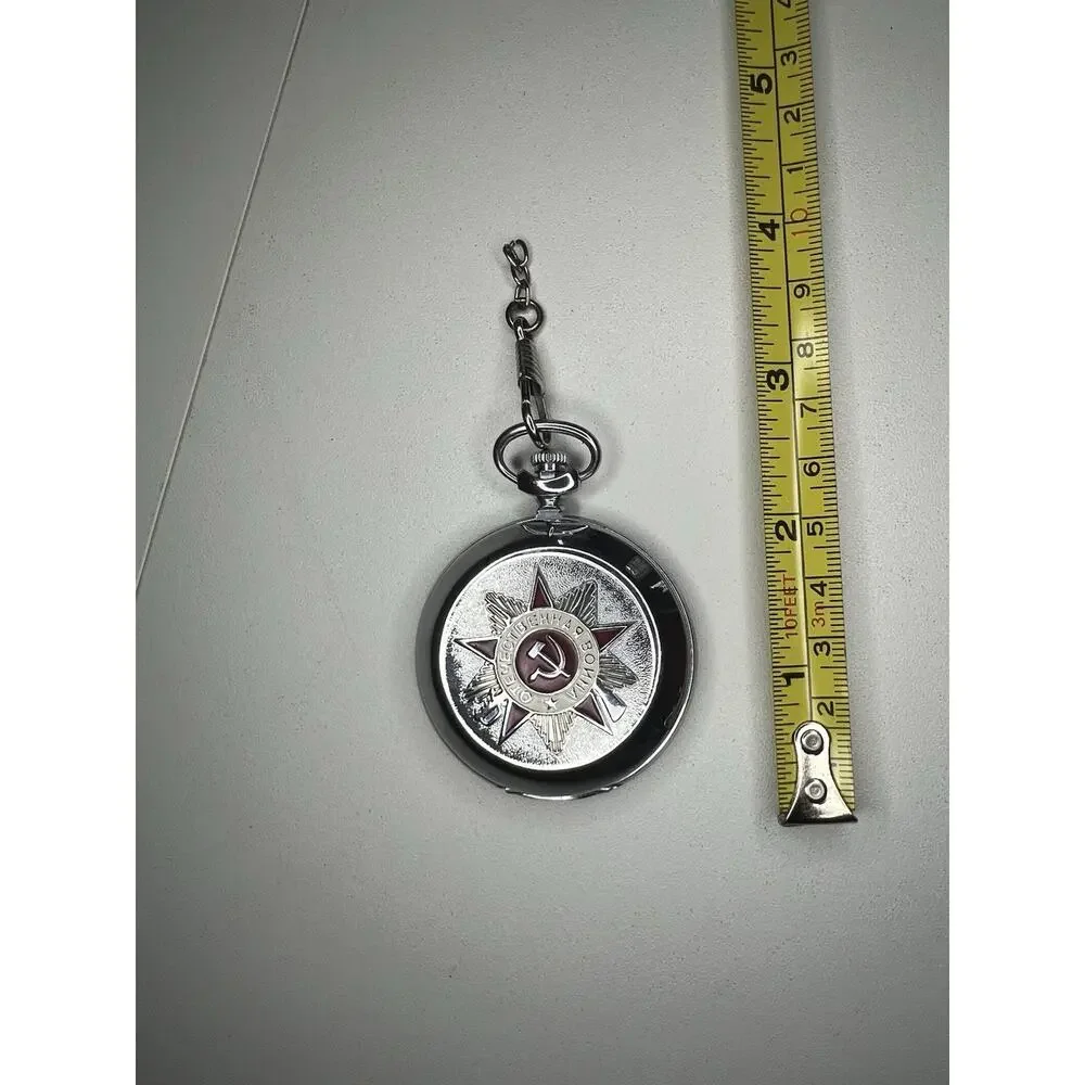 Working Krasnikof Pocket Watch - 2nd World War - WWII -Russian Watch 1941-1945
